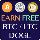 EARN FREE LITECOIN BITCOIN DOGECOIN - EVERY 5 MINS APK