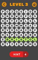 Word Search ~ UK Cities ภาพหน้าจอ 2