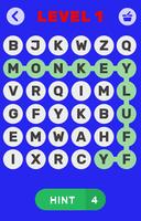 Word Search - One Piece plakat
