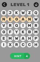 Poster Word Search ~ The Walking Dead