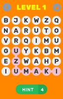 Naruto - Word game Affiche