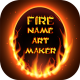 Fire Name Art Text Maker icône