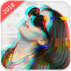 Glitch Video Maker 2018 - Glitch Video Effects icône