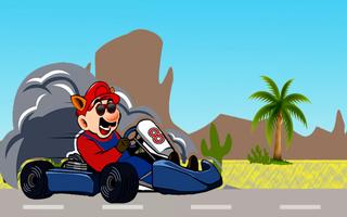 Super Kart Ario Cartaz