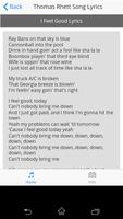 Thomas Rhett Song Lyrics скриншот 3