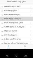 Thomas Rhett Song Lyrics ảnh chụp màn hình 1