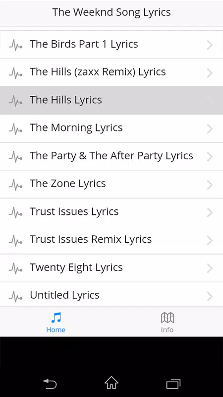 The Weeknd Song Lyrics APK for Android Download