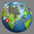 mapa świata gps live uae aplikacja