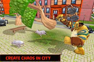 Ultimate Monster Rampage: Horror City Battle পোস্টার