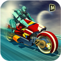 moto機器人比薩餅送貨3D