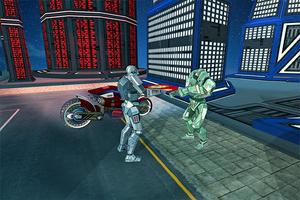 Moto Robot Pizza Delivery 3D captura de pantalla 1