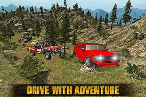 4x4 off-road driving adventure poster