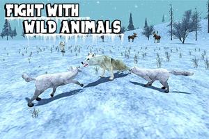 Arctic fox simulator 3d imagem de tela 1