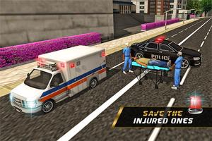 Ambulance Rescue 3D 2016 poster