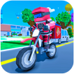 Moto Pizza Delivery: Blocky Edition