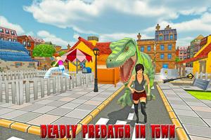 Dinosaur Rampage: City Battle ภาพหน้าจอ 1