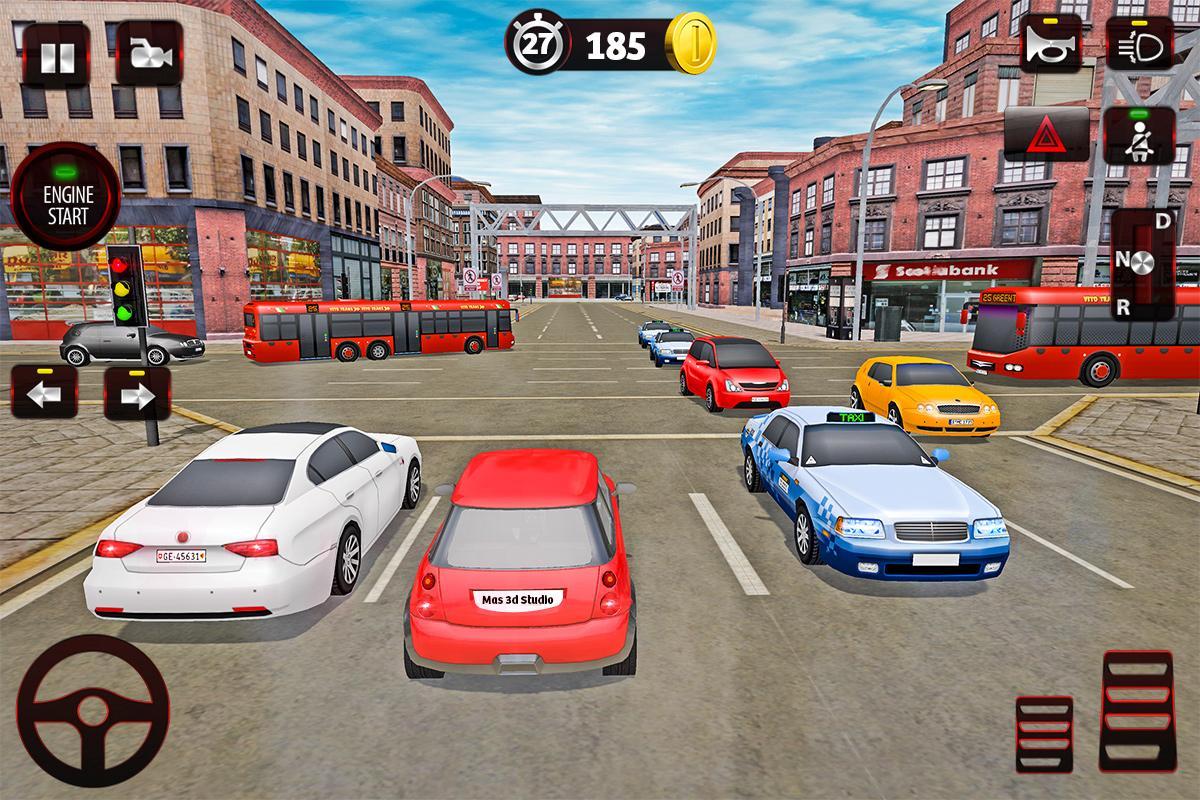 Игра car driving school