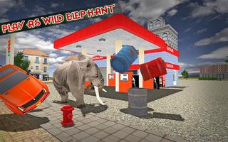 éléphant ville rampage capture d'écran 1