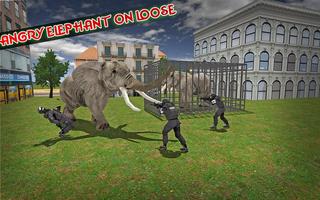 elefante agitação da cidade imagem de tela 2