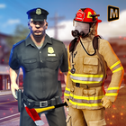 911 secours d'urgence-réponse simulateur jeux 3d icône