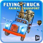 Flying Truck Animal Cargo icône