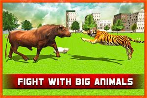 Angry Tiger City Revenge: Attack Sim screenshot 1