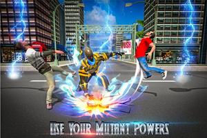 Superhero Panther Flying City Survival screenshot 2