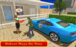 City Car Pizza Delivery Boy screenshot 2