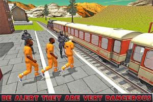 Police Prison Transport Train poster