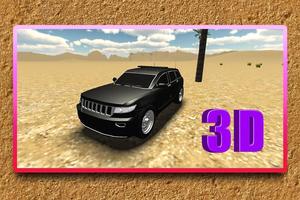 4x4 SUV Desert Simulator 3D imagem de tela 2