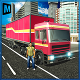Sopir truk simulator nyata
