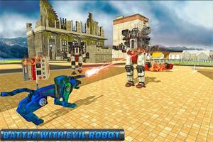 Leopard Police Robot Hero โปสเตอร์