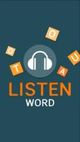 listen word Affiche