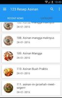 123 Resep Asinan Nusantara Affiche