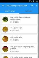 500 Resep Gulai Enak Lengkap پوسٹر