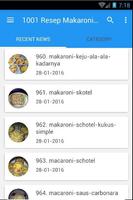 1001 Resep Makaroni Nusantara 海報