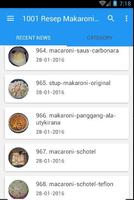 1001 Resep Makaroni Nusantara تصوير الشاشة 1
