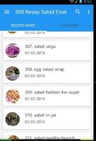 500 Resep Salad Enak dan Mudah plakat