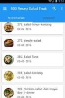 500 Resep Salad Enak dan Mudah Ekran Görüntüsü 2