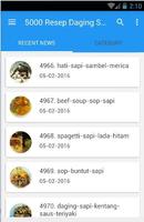 5000 Resep Masakan Sapi Mudah পোস্টার