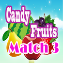 APK Candy Fruits Deluxe - Match 3