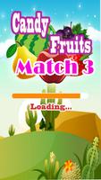 Candy Fruits Deluxe - Match 3 plakat