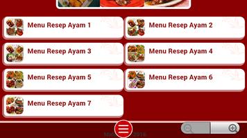 Resep Olahan Ayam captura de pantalla 3
