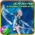 Arrow Snow Queen Bubble Shooter icône
