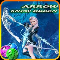 برنامه‌نما Arrow Snow Queen Bubble Shooter عکس از صفحه