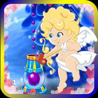 برنامه‌نما Bubble Shooter 3D Cupid Romantic عکس از صفحه