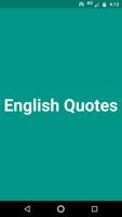 English Quotes पोस्टर