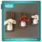 Icona Rustic Wall Decor Tutorial For Kitchen