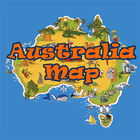 Simple Australia Map icon