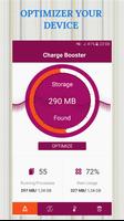 Battery saver - Fast cleaner,charger & booster Affiche